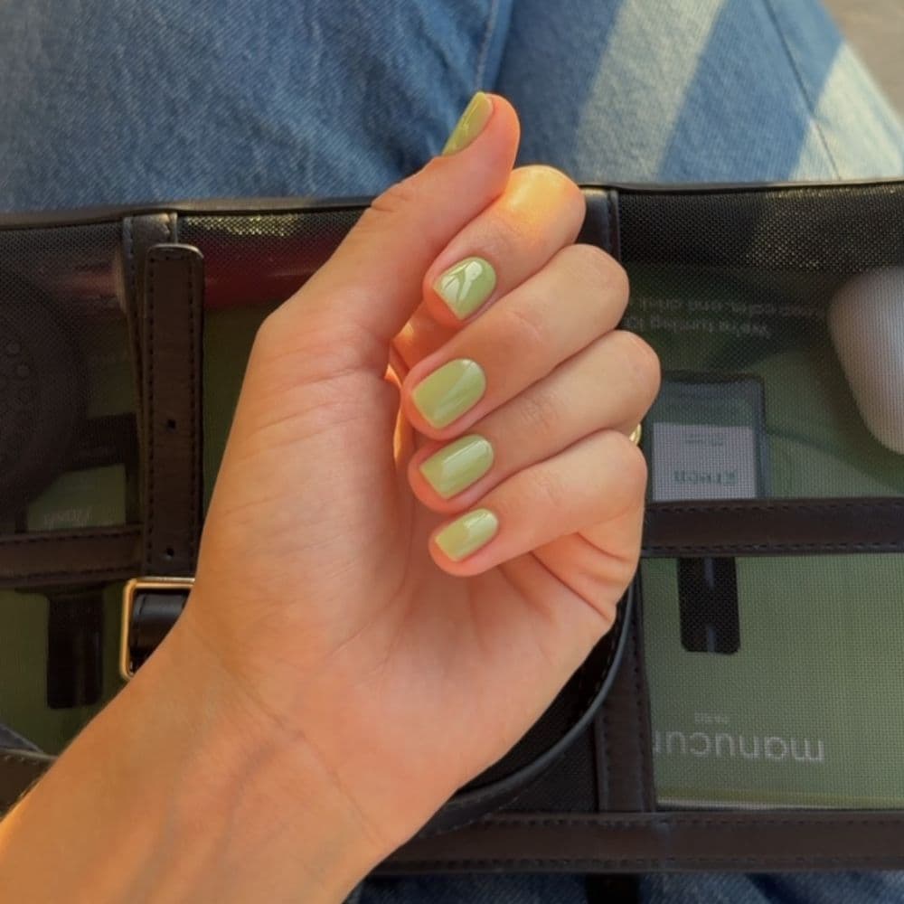 Stylish, Creamy and Cool—Milky Matcha Is This Season’s Most Sought-After Nail Colour