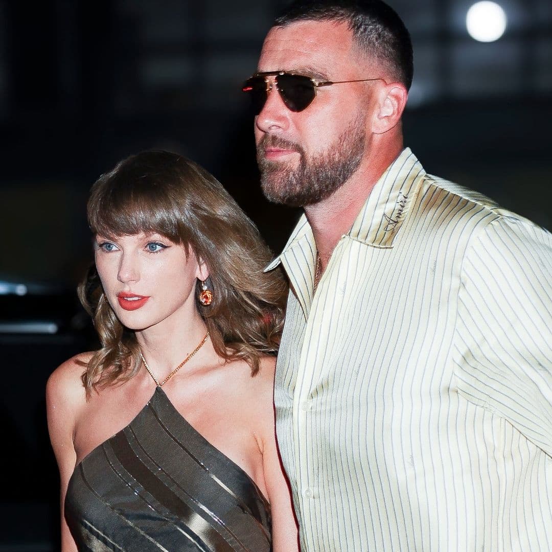 Taylor Swift Makes Stripes Date-Night Ready in a Slinky Halter Dress