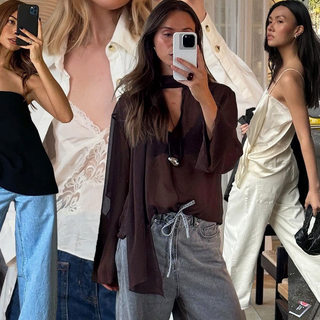  Lace! Sheer! Satin! 31 Gorgeous Tops to Pair With Your Favorite Jeans This Spring 