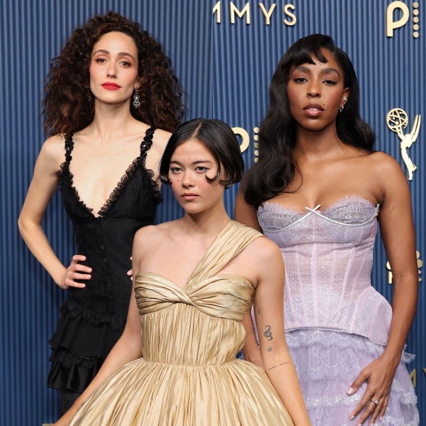 The Most Jaw-Dropping 2026 Emmys Live Red Carpet Beauty Looks