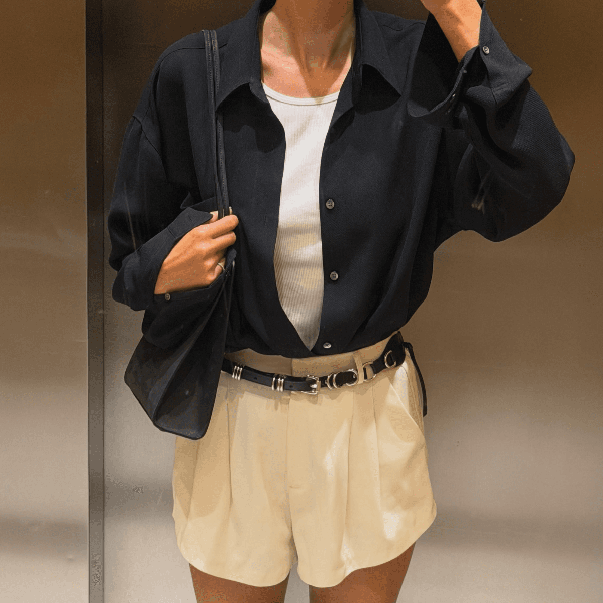 Sorry, Capris—Fashion People Are Wearing This Non-Pants Trend For Early Fall