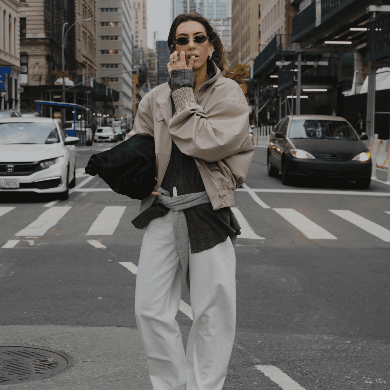  8 Style Formulas Fashion People Rely On To Make White Jeans An Autumn Staple 