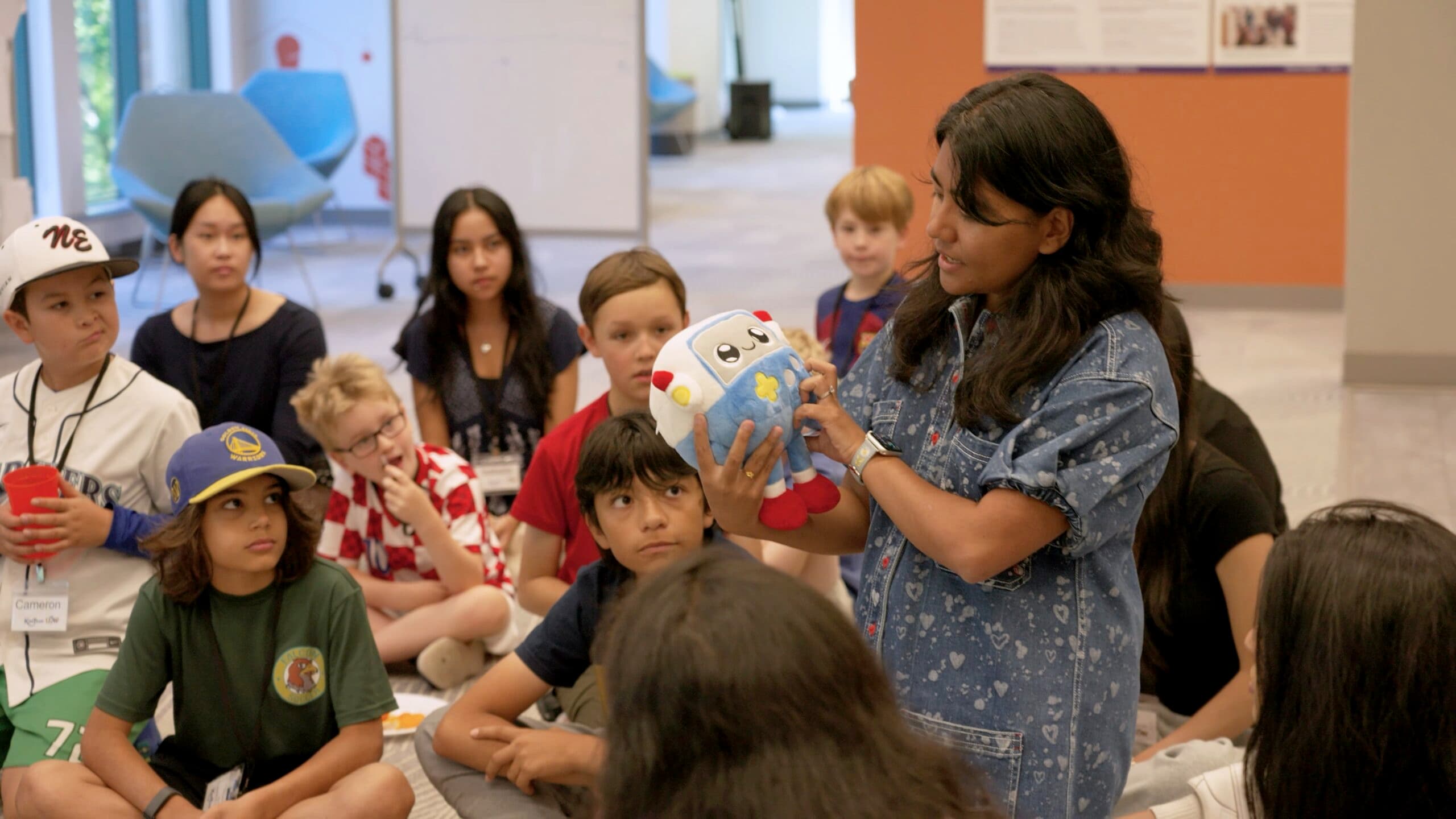 Video: Curiosity, frustration and antipathy: How kids play with AI toys