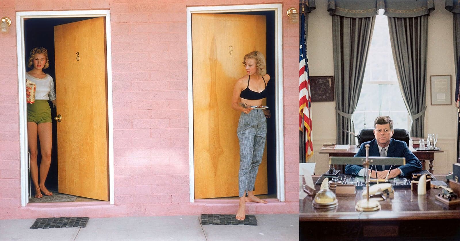 Rare Collection of Elliott Erwitt Color Photos Show He Didn’t Just Use Black and White