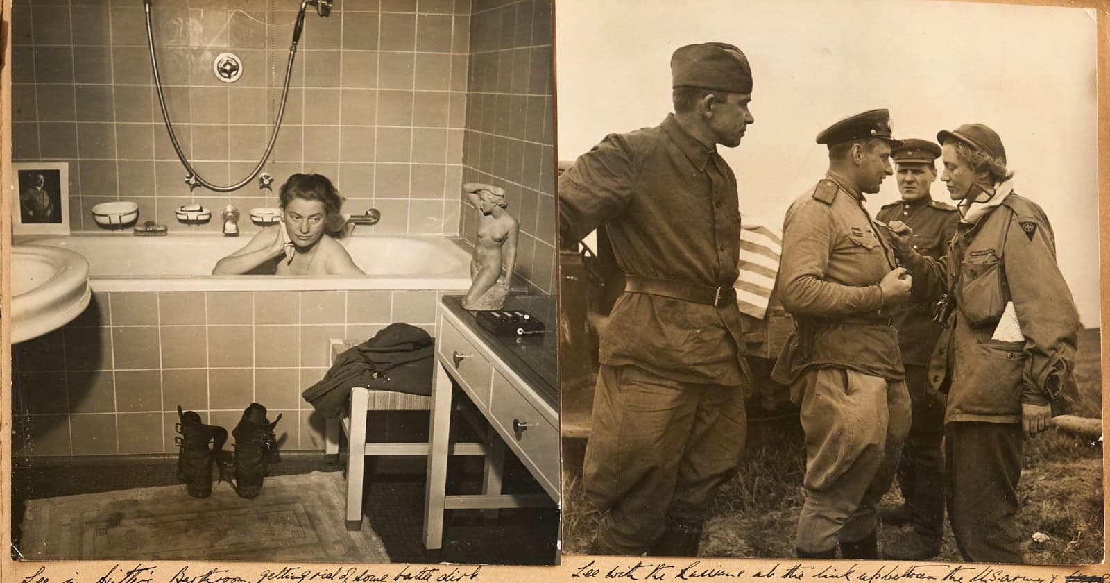 Darkroom Assistant’s Scrapboook Contains Unseen Photos Taken by Lee Miller and Cecil Beaton