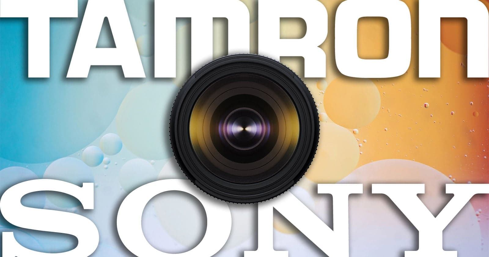 Sony Is Officially Trying to Buy Tamron