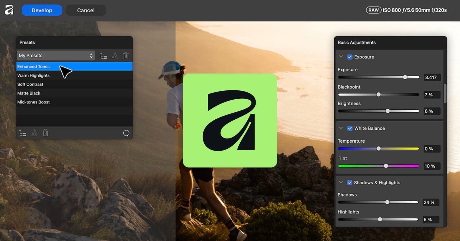 Affinity 3.3 Powers Up the Free App’s RAW Photo Processing