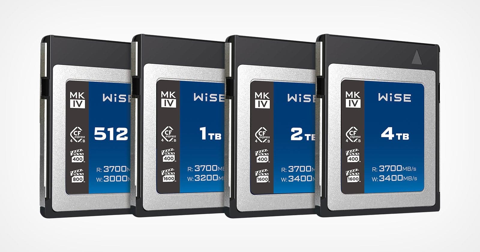 Wise’s MK-IV CFexpress 4.0 Type B Memory Cards Are Basically Future-Proof