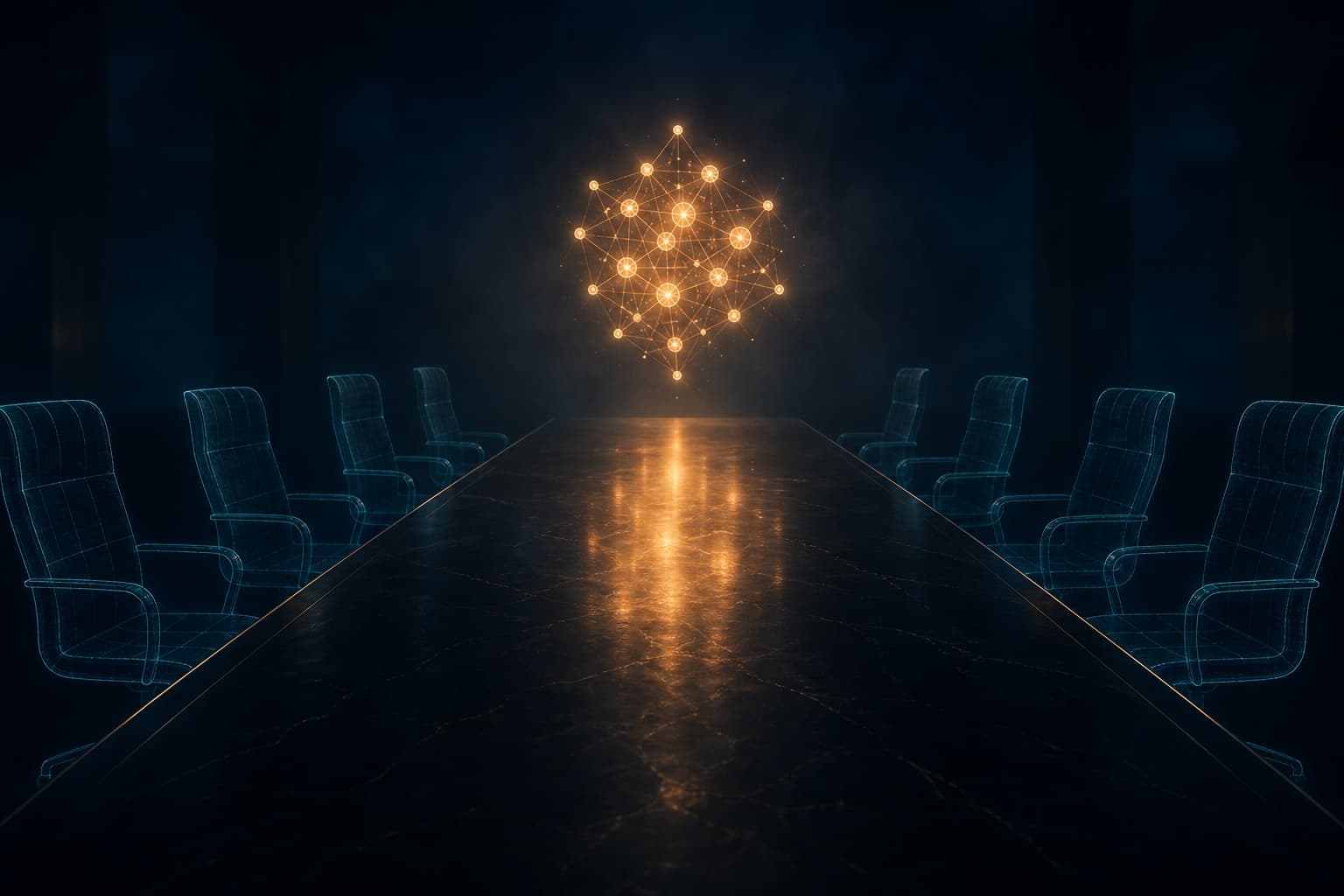 When the Code Becomes the CEO: Why Your Next Manager Might Be a Decentralized Agentic Loop
