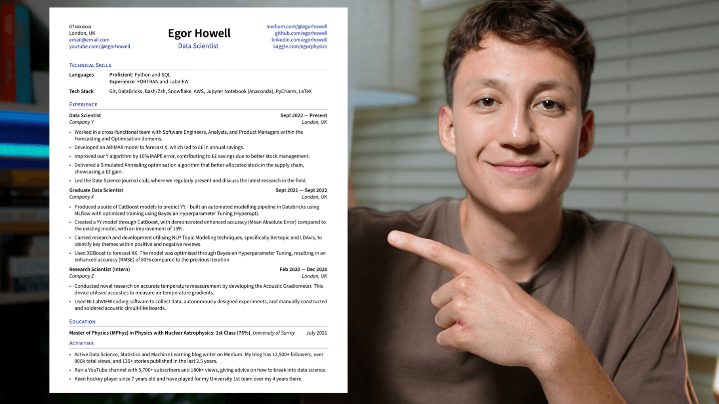 How Claude Help Me Build My $200k+ ML Resume