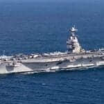 U.S. Deploys World’s Largest Aircraft Carrier USS Gerald R. Ford to Red Sea After Record 297-Day Mission