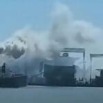 25 Dead After Fire Breaks Out On Cargo Ship Undergoing Repairs At China’s Qingdao Port
