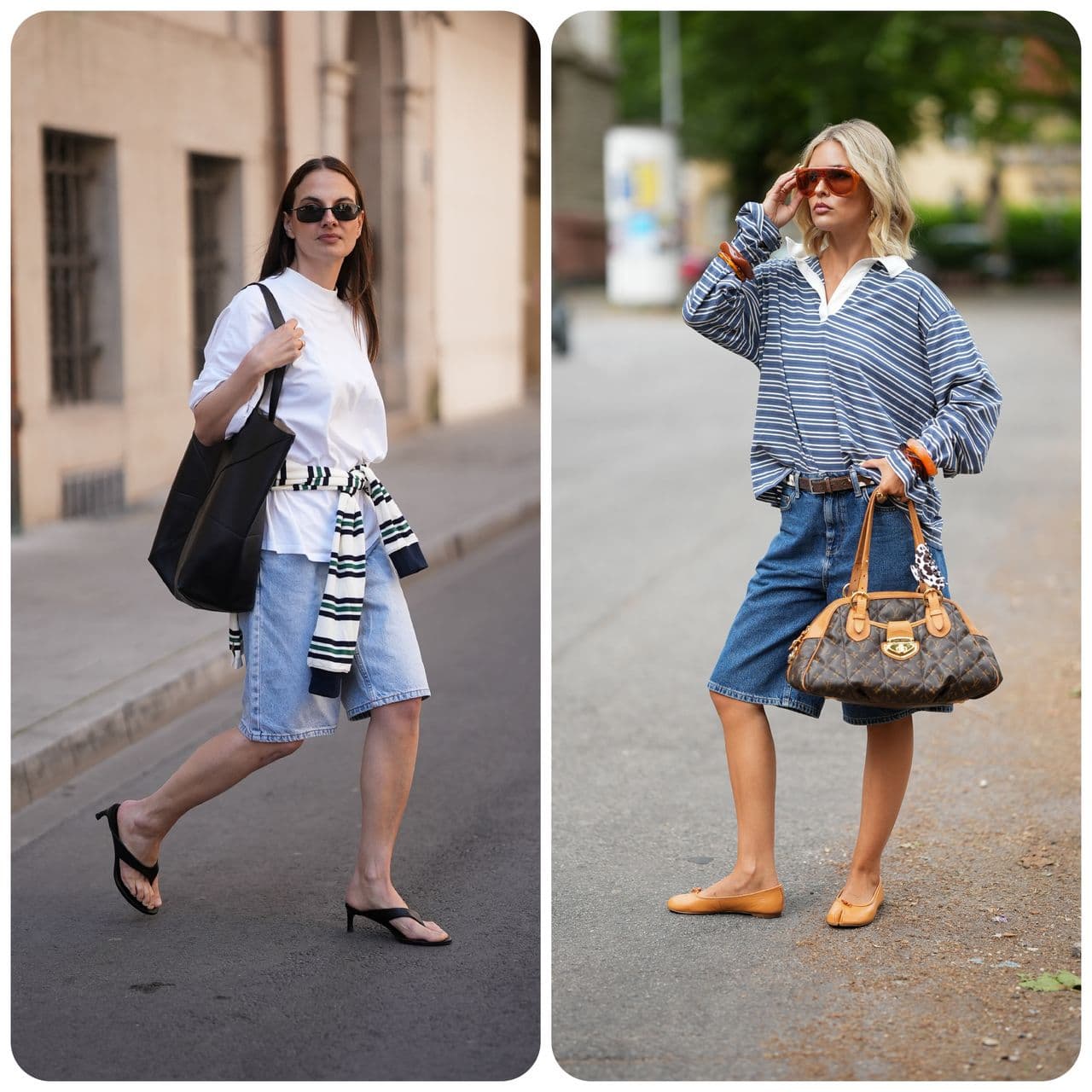 The Coolest Summer Denim-and-Shoe Pairings Fashion Girls Are Wearing Right Now