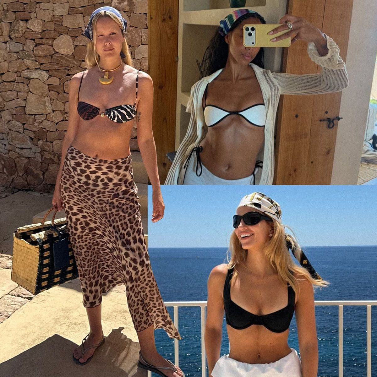 It’s Here: The Easy, Elegant Accessory Trend Fashion People Are Wearing With Swimsuits