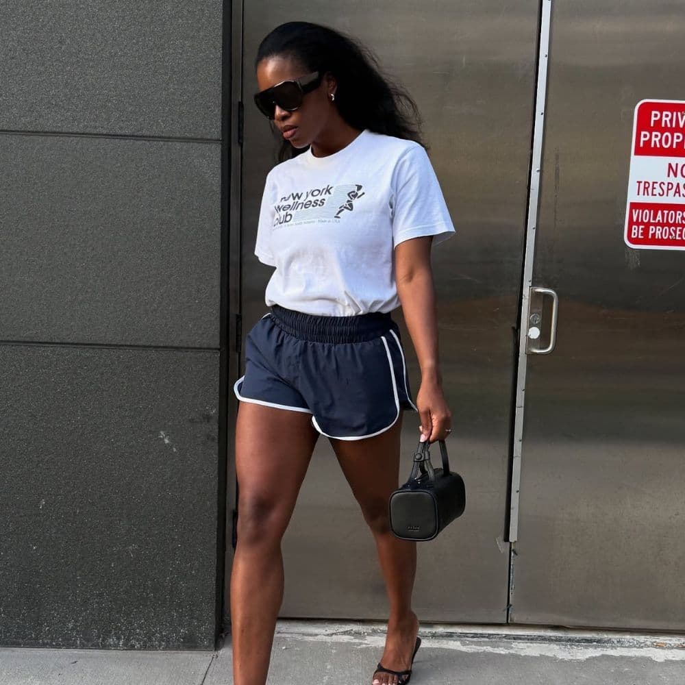 Never Wear Your Sports Shorts With Trainers—They Look Coolest With These Shoe Trends Instead
