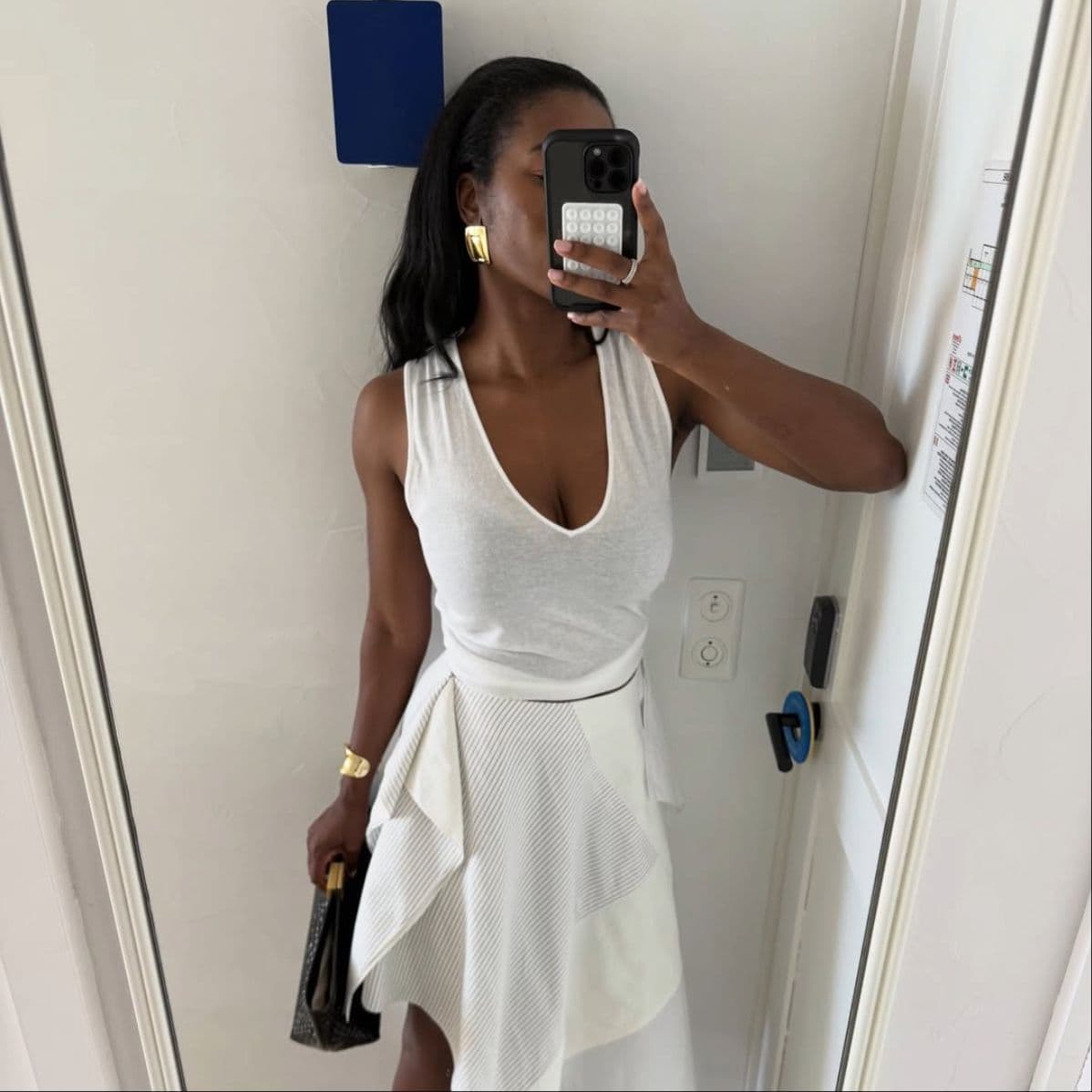 Hold the Tees, Fashion Girls Are Wearing This Chic Silhouette Instead