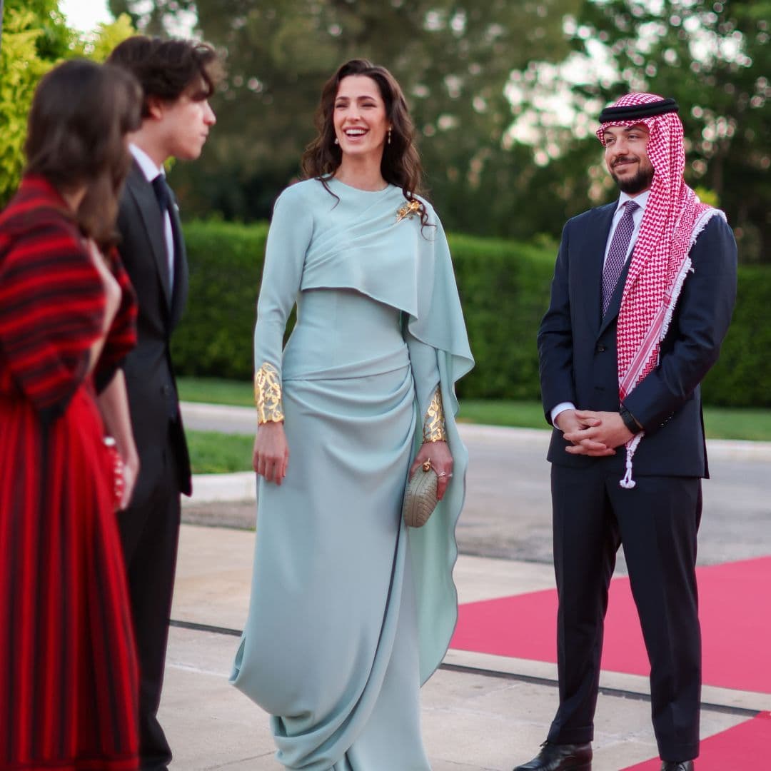 Queen Rania and Princess Rajwa Make A Case For A Box Clutch Comeback