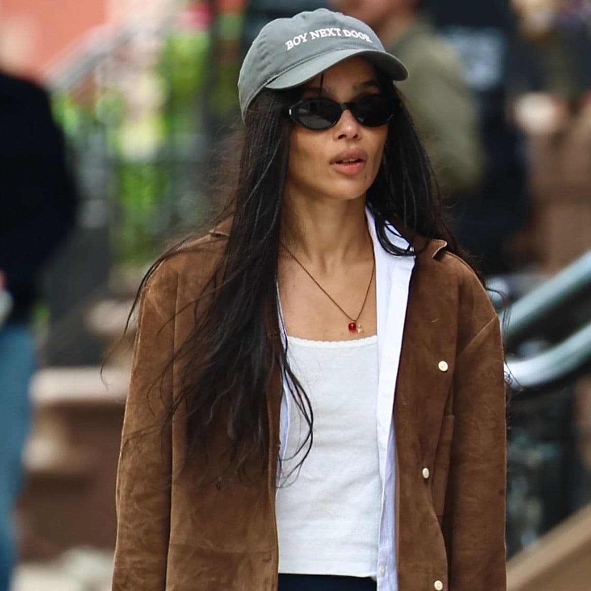 Cool Girls Know That Styling This Pant Trend With a Raffia Bag Is the New It Spring Outfit