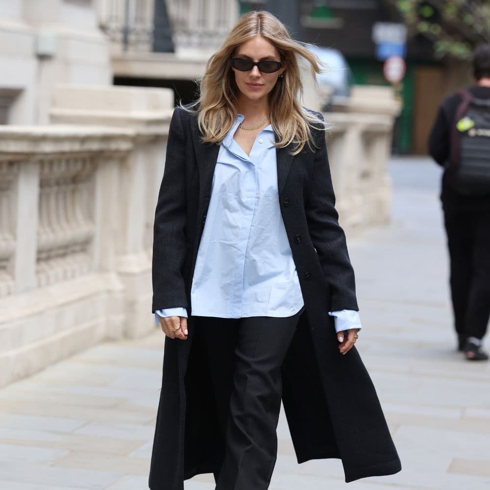 Sienna Miller Just Wore the Elegant High-Street Coat I Predict Will Sell Out Before October