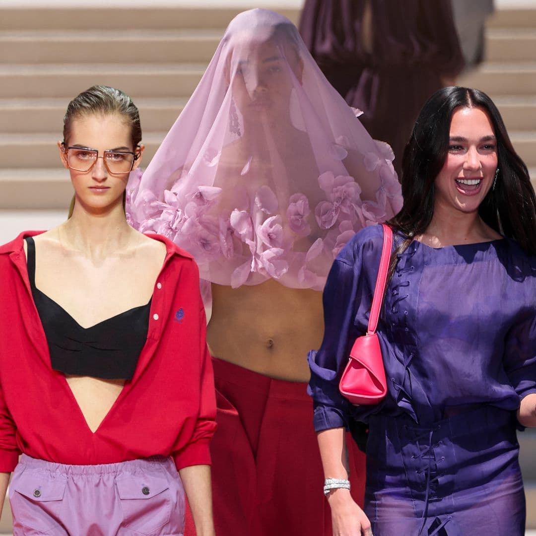 Red-and-Purple Is Summer's Biggest—and Most VIP-Approved—Color Combination Runway Trend