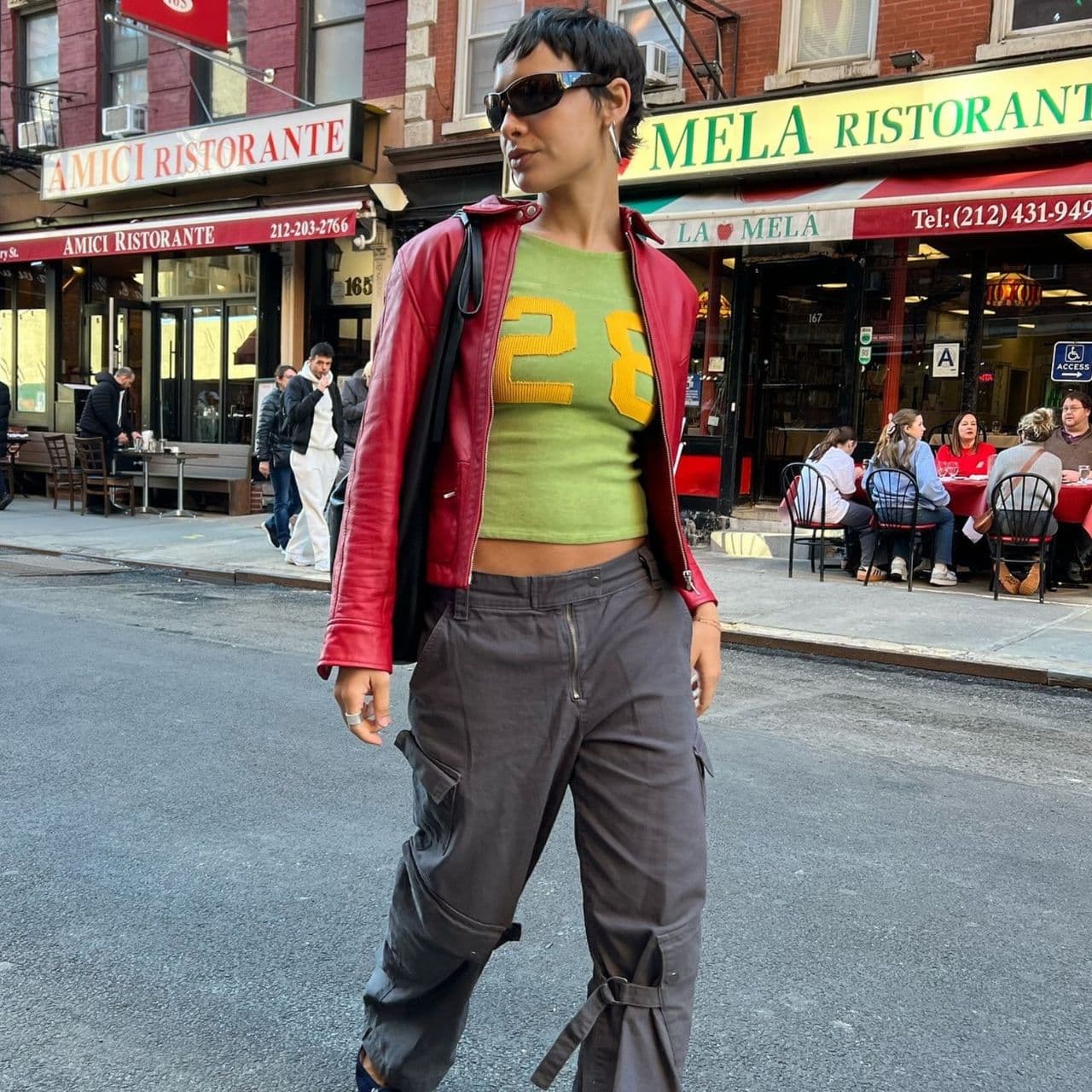 Track Pants Suddenly Feel So 2025—Come Summer, This Sporty Top Trend Is Taking Over Instead