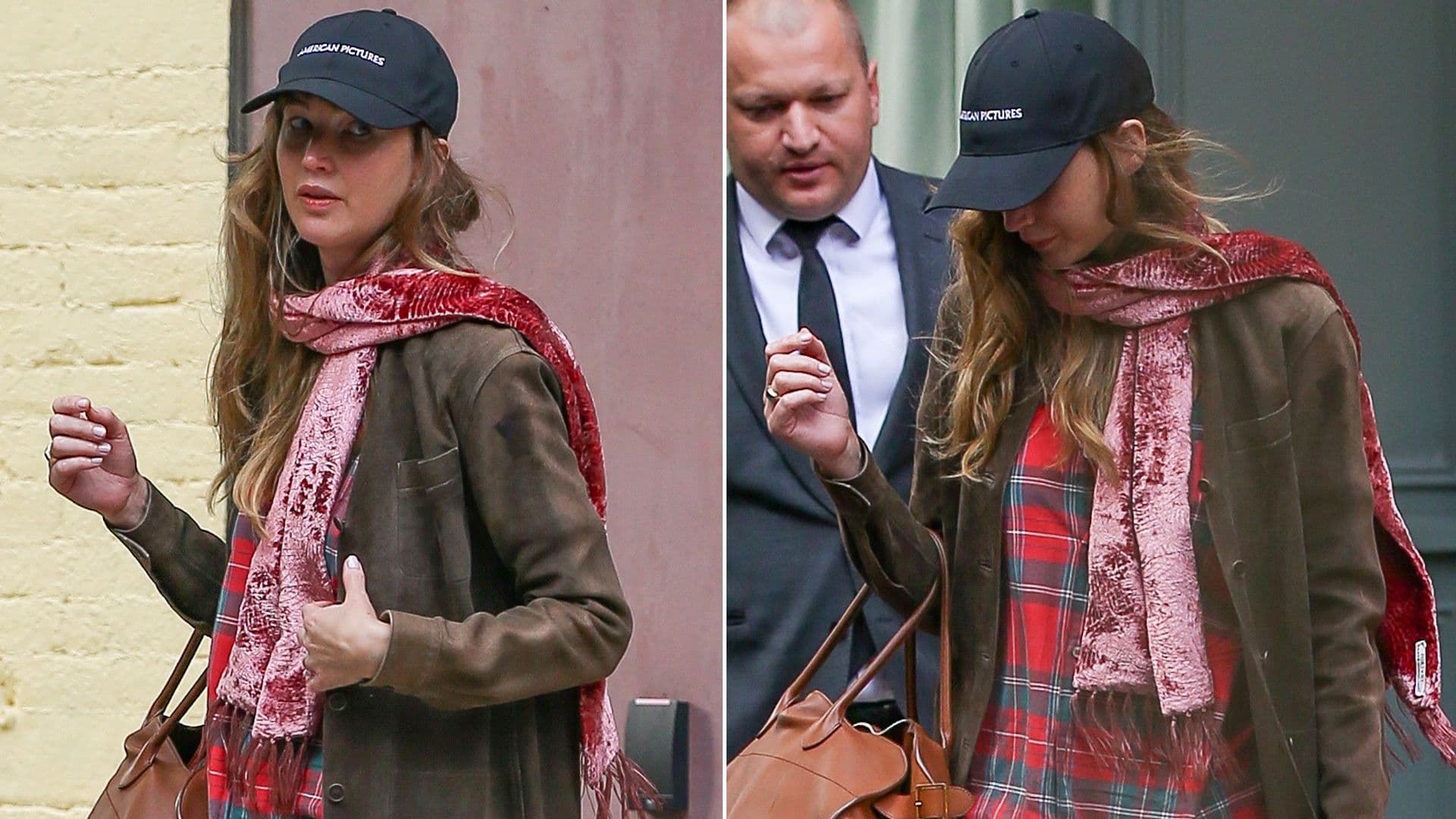 Dior's Ribbon Sneakers: Jennifer Lawrence's Refined Step Forward