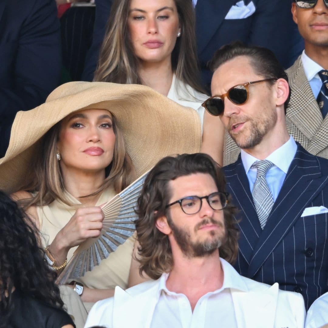 Jennifer Lopez and Her Ralph Lauren Hat Enjoy Wimbledon 2026's Final Day With Tom Hiddleston