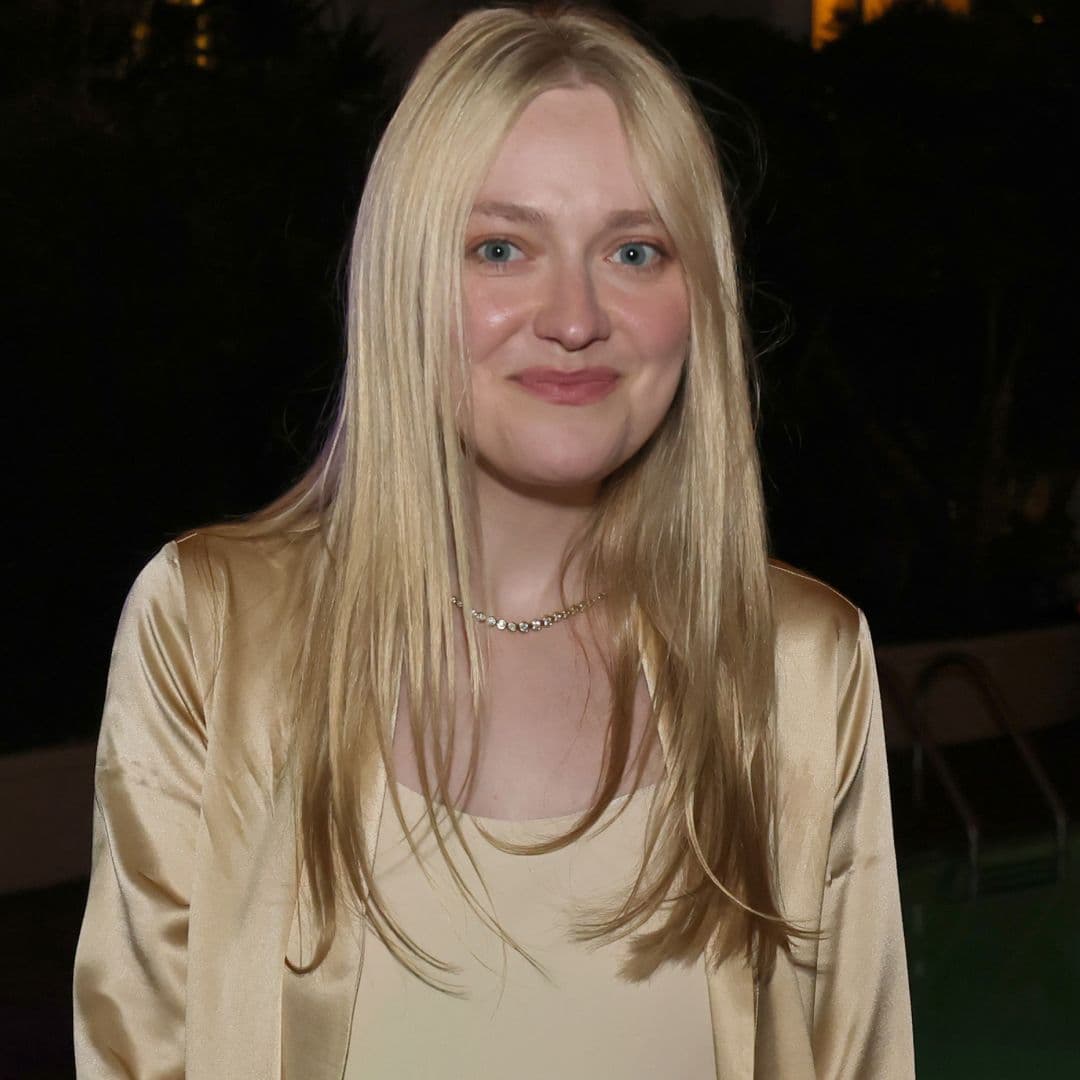 Dakota Fanning Tests the Heeled Flip-Flops Trend With Elle Fanning's Favorite Designer Pair