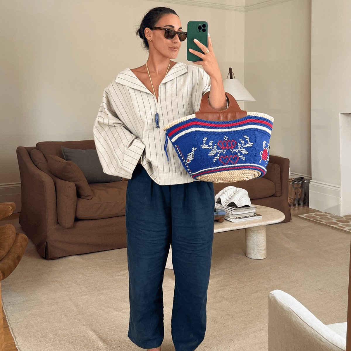Not Black, Not White—This Is the Linen Trouser Colour Fashion People Are Suddenly Wearing This Summer