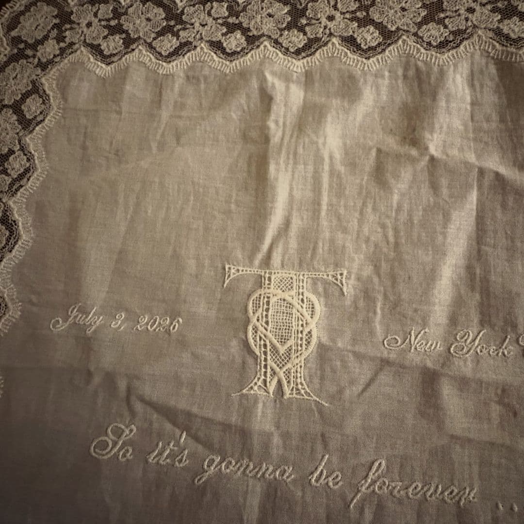 Taylor Swift's Wedding Favors Included a "Blank Space" Quote, Which Just So Happens to Be Travis Kelce's Favorite Song