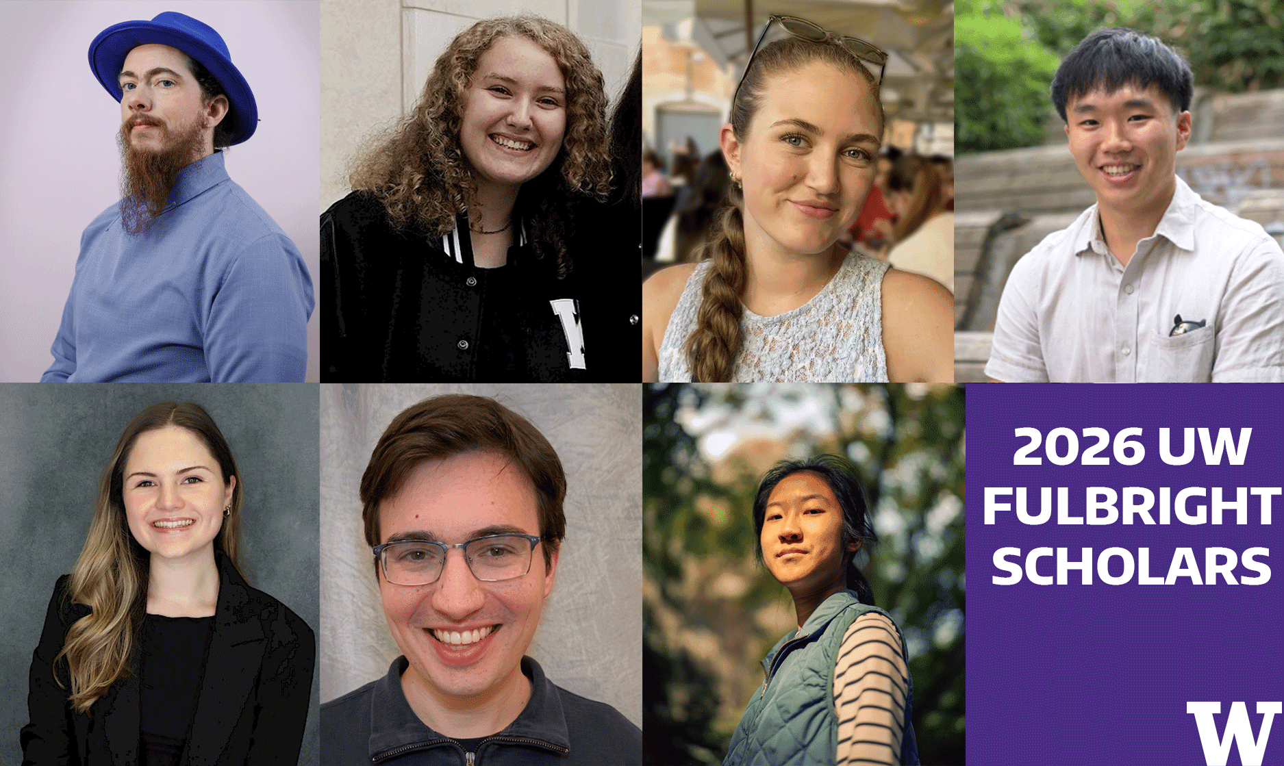 7 UW students receive Fulbright exchange awards for study, research and teaching positions around the world