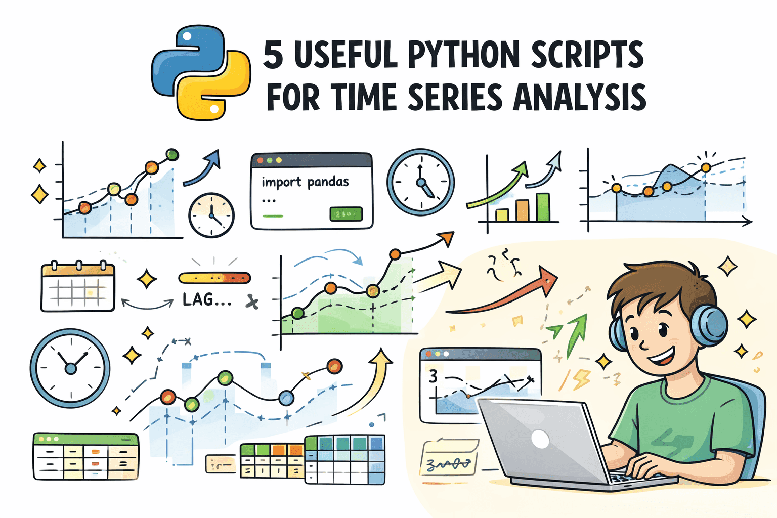 5 Useful Python Scripts for Time Series Analysis