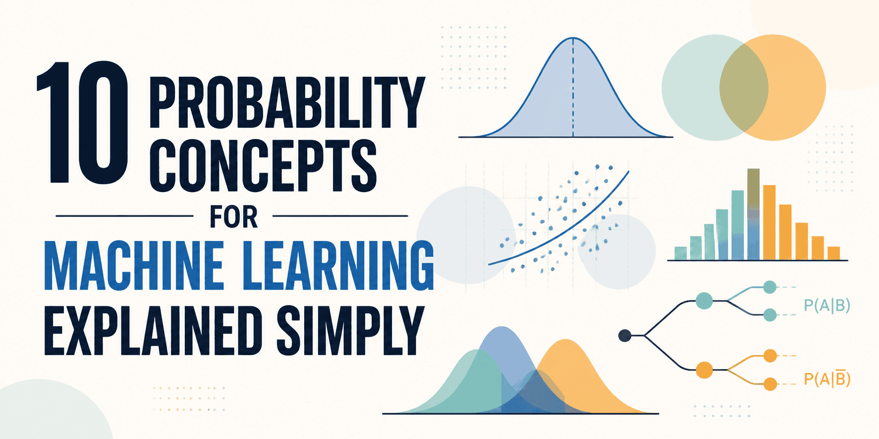 10 Probability Concepts for Machine Learning Explained Simply