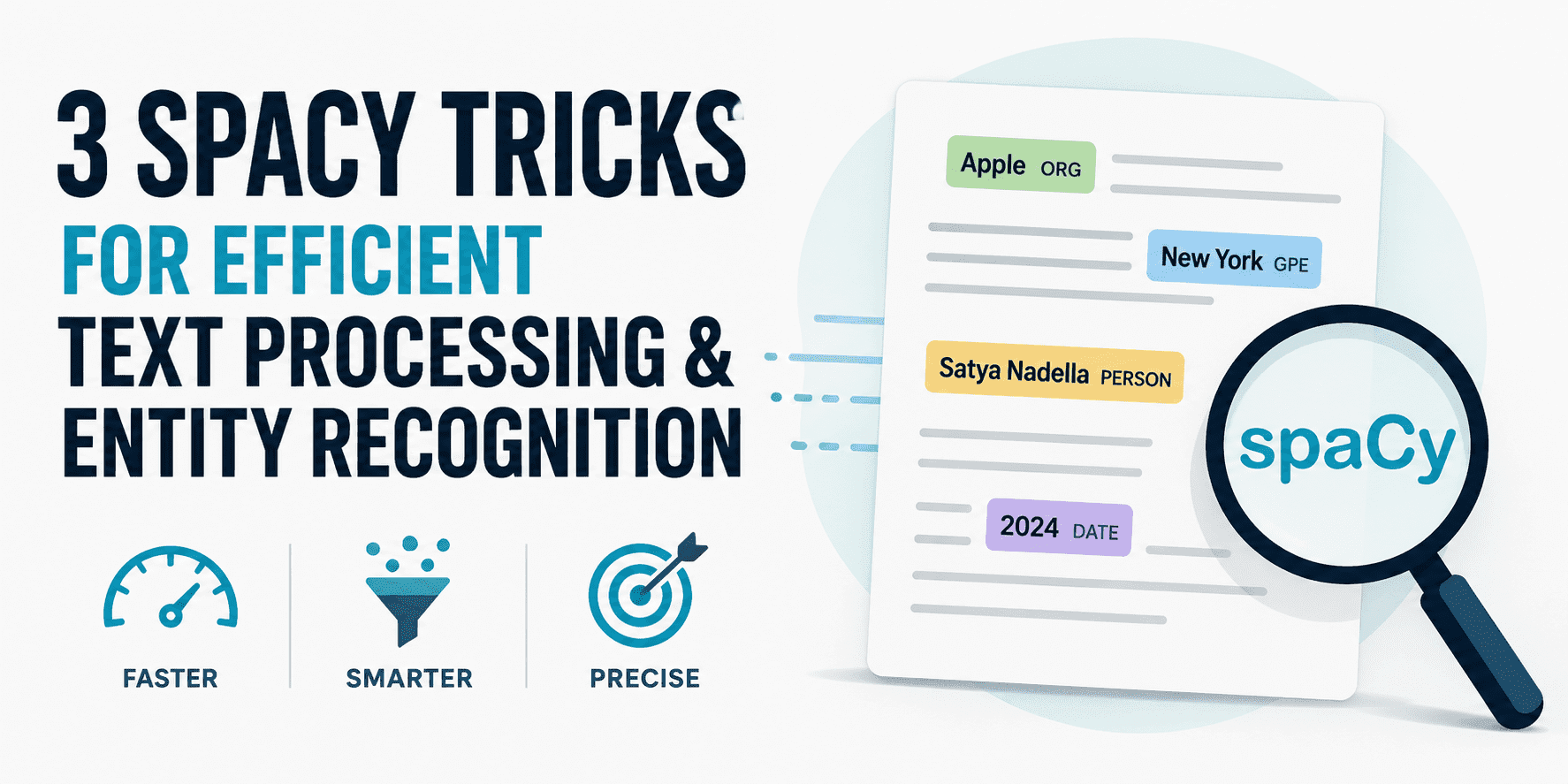 3 SpaCy Tricks for Efficient Text Processing & Entity Recognition