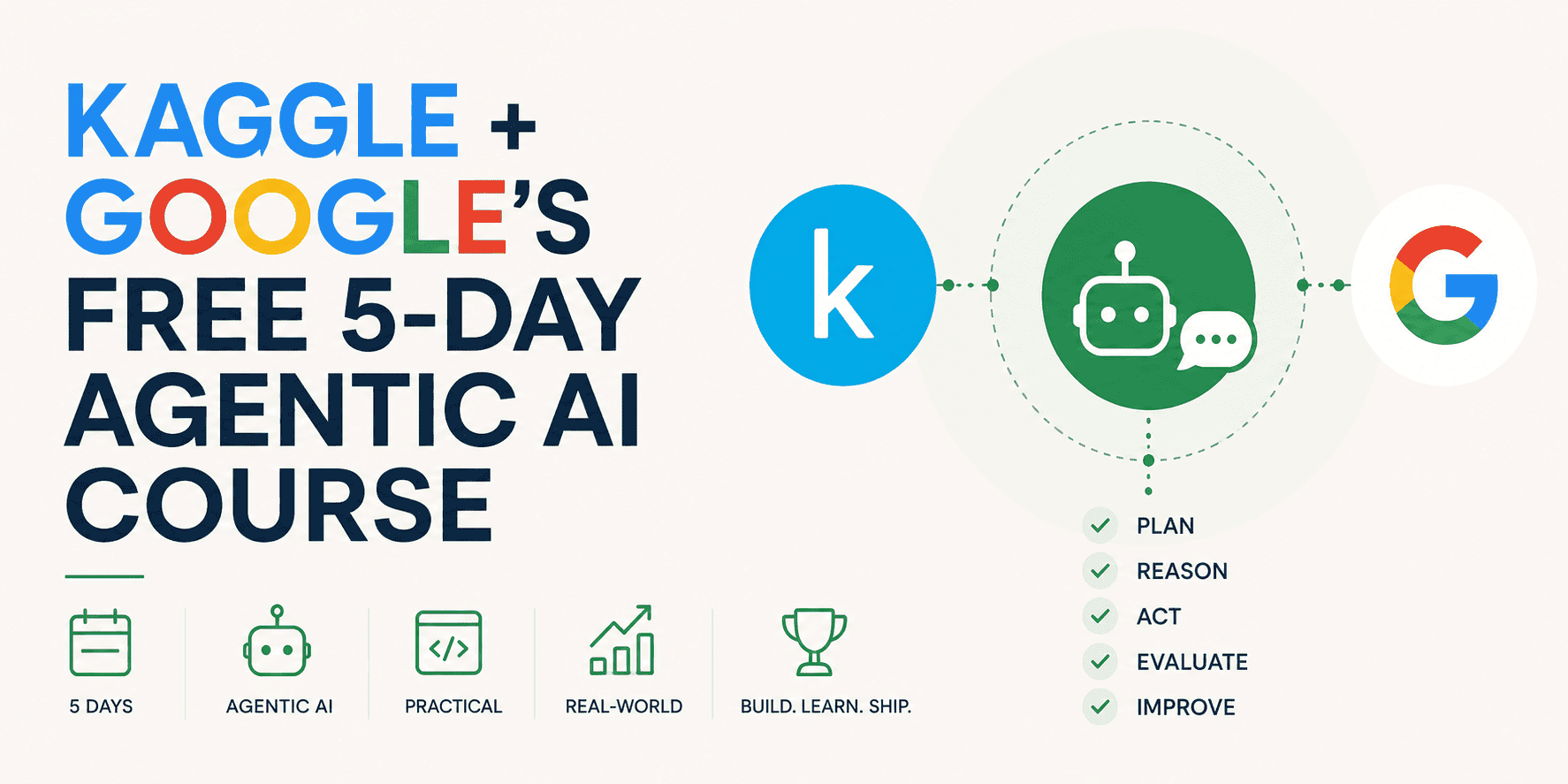 Kaggle + Google’s Free 5-Day Agentic AI Course