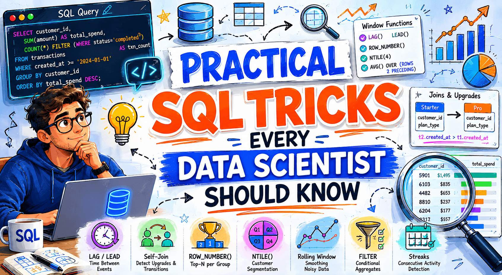 Practical SQL Tricks Every Data Scientist Should Know