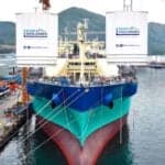 World’s First Dual Wind Sails Installed On LNG Carrier At Hanwha Ocean Shipyard