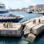 Passenger Ferry Smashes Into Greece’s Rafina Port Jetty, Splitting Structure In Two