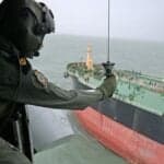 Indian Navy Rescues Injured Seafarer From Oil Tanker Off Mumbai Despite Severe Weather