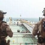 US Marines Board Oil Tanker In Gulf Of Oman As Naval Blockade Against Iran Intensifies (Images)
