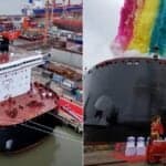 World’s First Bidirectional Self-Unloading Ship Sets Three World Records In One Go