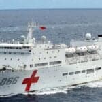 Chinese Navy Hospital Ship Departs For Humanitarian Mission To Africa & South Asia