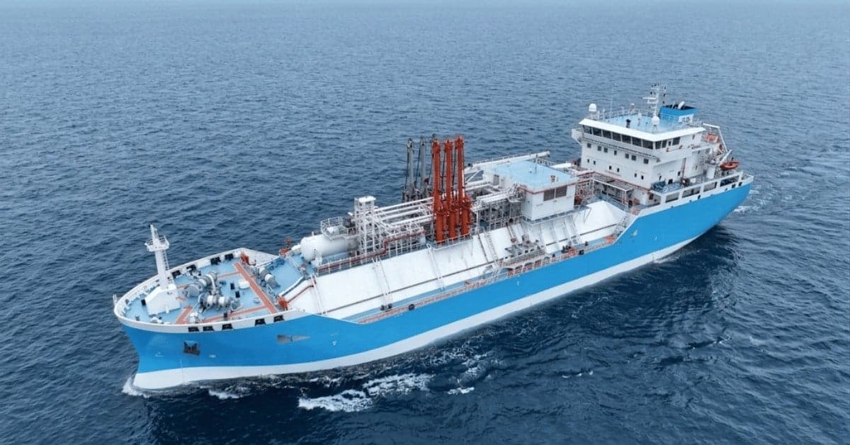 Ammonia Bunkering Vessel Design Receives Approval, Advancing Sustainable Maritime Fuels