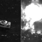 Watch: U.S. Sinks Vessel Used As ‘Floating Refueling Station’ For Drug Trafficking Operations
