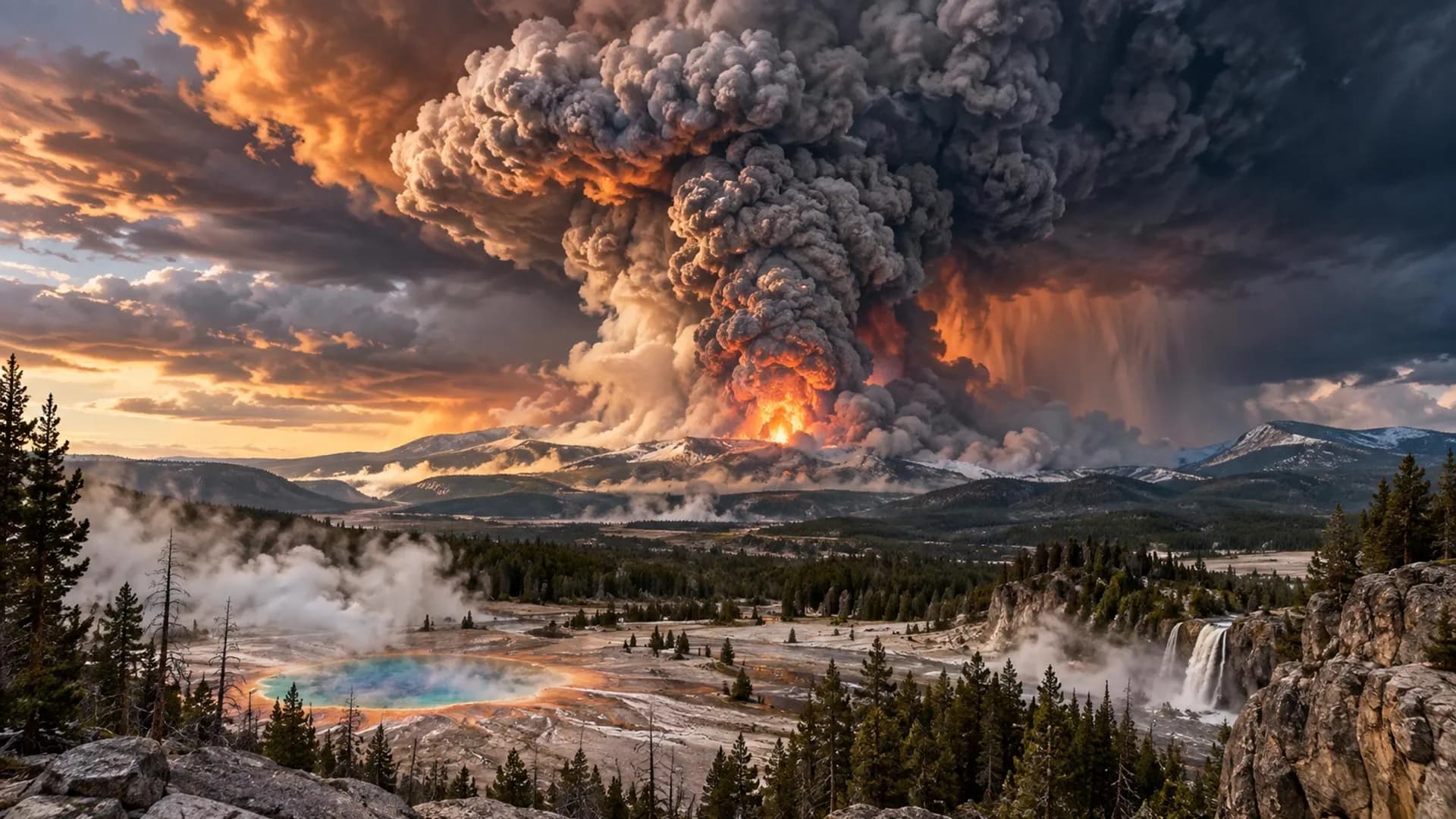 Yellowstone's Eruption Sequence: Monitoring Volcanic Activity and Potential Impacts